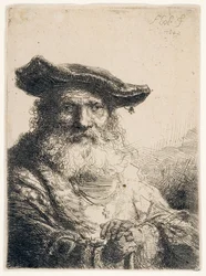 Vecchio con barba fluente, 1642